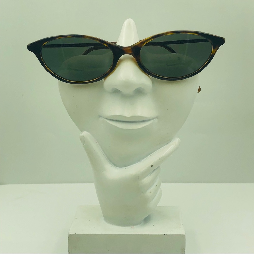 Calvin Klein Brown Oval Sunglasses Frames